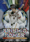 2021 Topps Chrome NPB #PP-3 Hayato Sakamoto Prismic Power