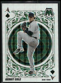 2022 Panini Mosaic #A-3 Gerrit Cole Aces Green Mosaic