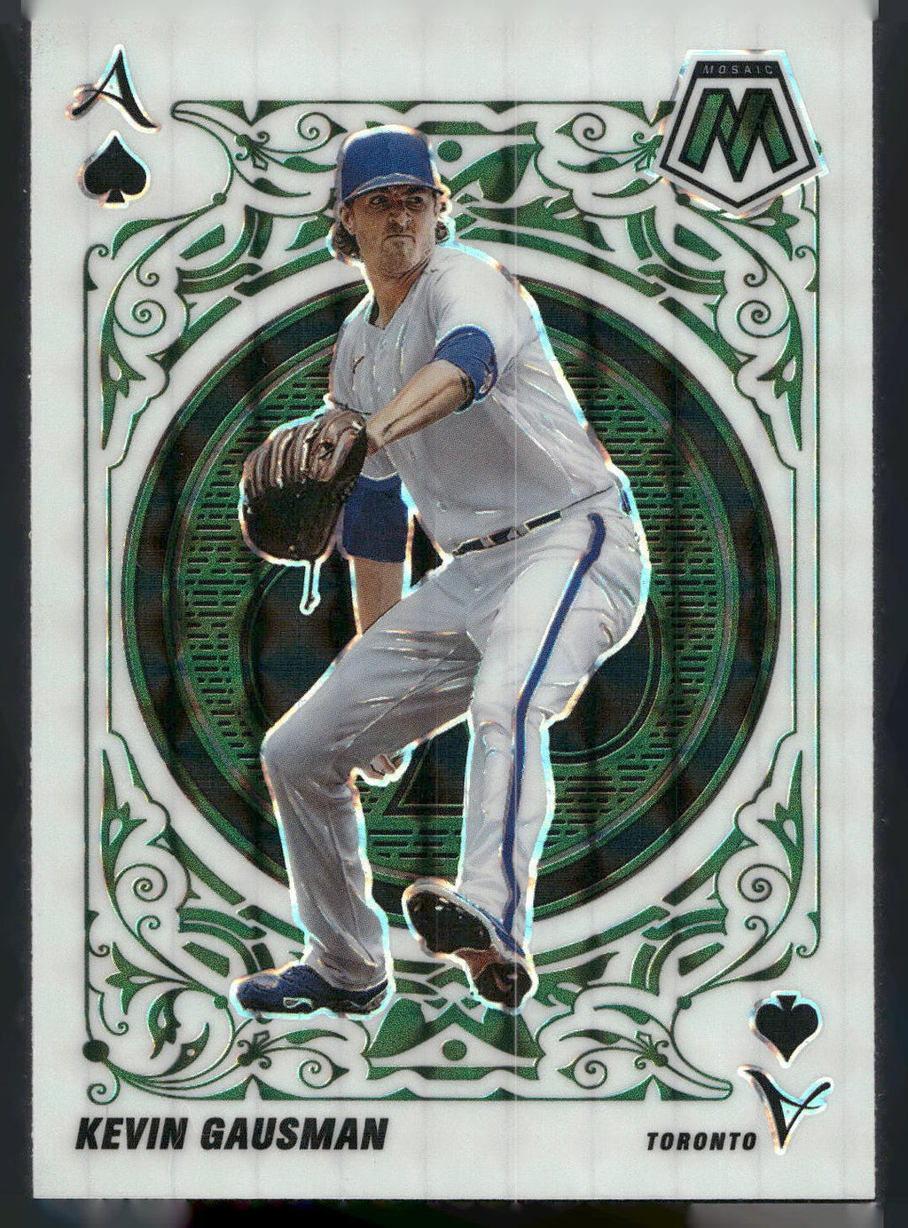 2022 Panini Mosaic #A-4 Kevin Gausman Aces Green Mosaic