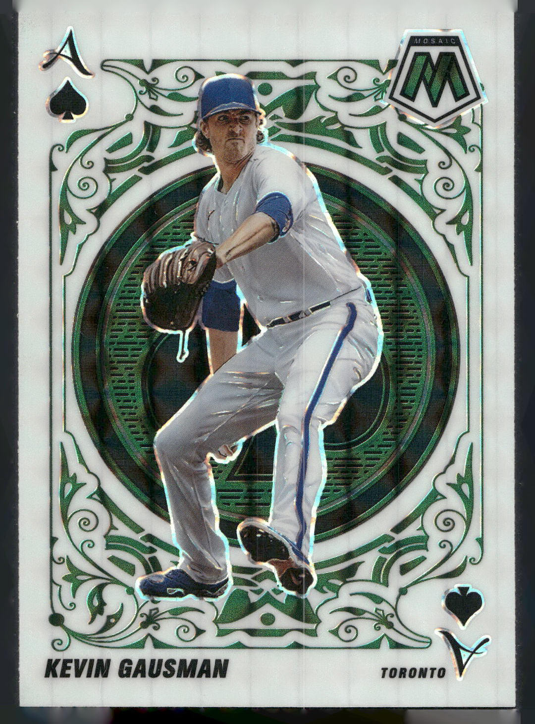 2022 Panini Mosaic #A-4 Kevin Gausman Aces Green Mosaic