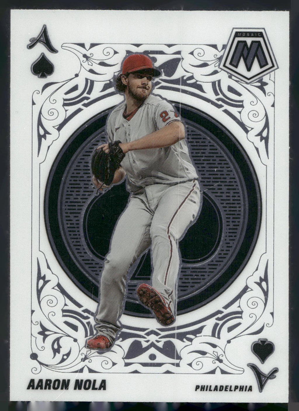 2022 Panini Mosaic #A-9 Aaron Nola Aces