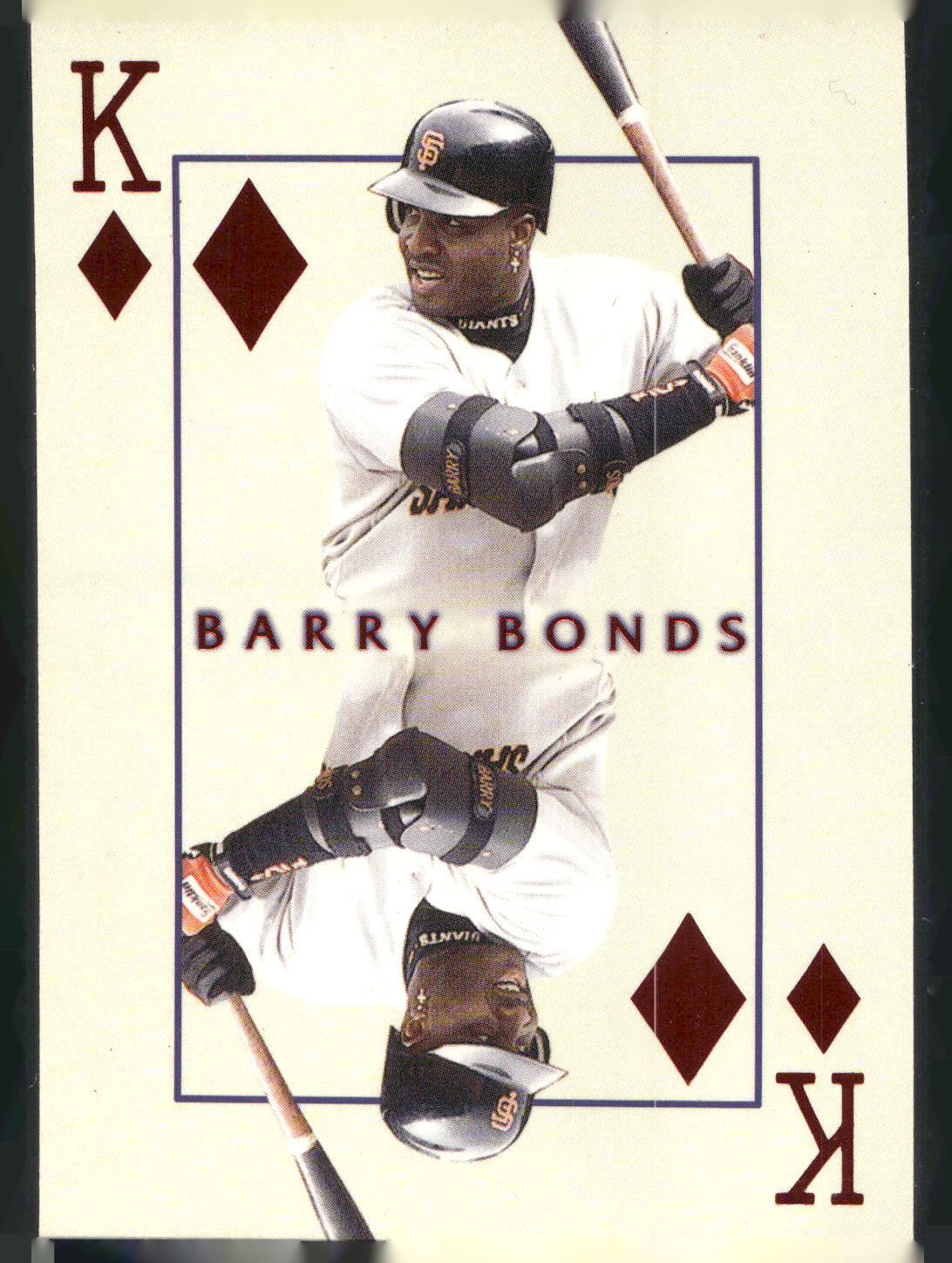2000 Pacific Invincible #26 Barry Bonds Kings of the Diamond
