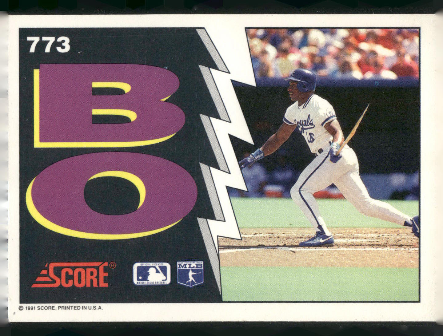 1991 Score #773 Bo Jackson