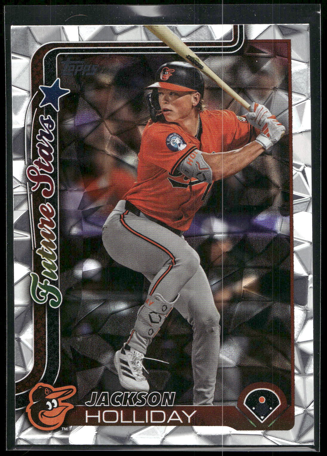 2025 Topps #220 Jackson Holliday Diamante Foil