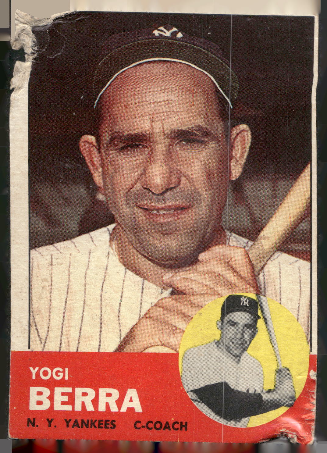 1963 Topps #340 Yogi Berra