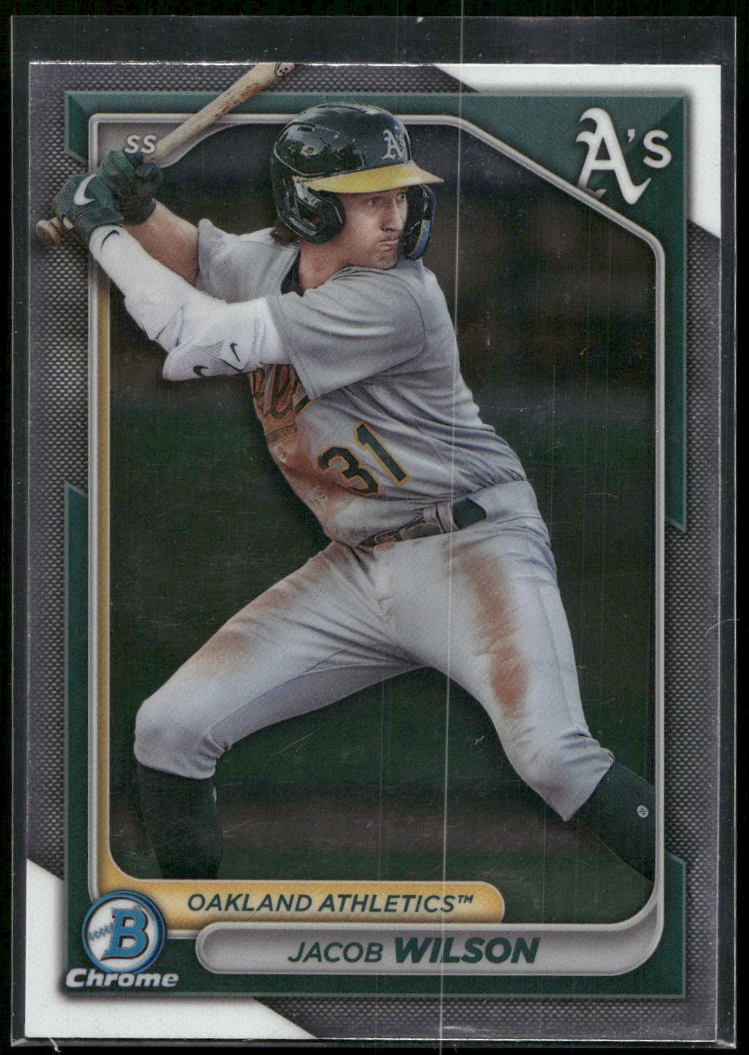 2024 Bowman #BCP-3 Jacob Wilson Chrome Prospects