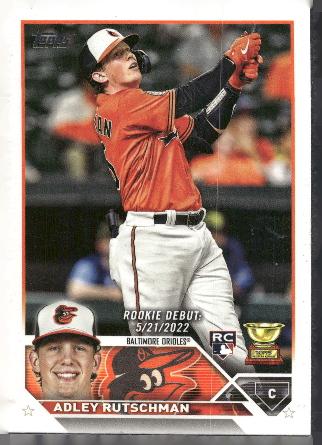 2023 Topps Update #US180 Adley Rutschman