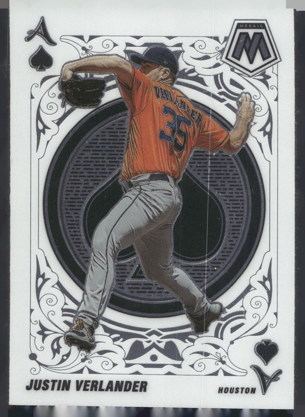 2022 Panini Mosaic #A-7 Justin Verlander Aces