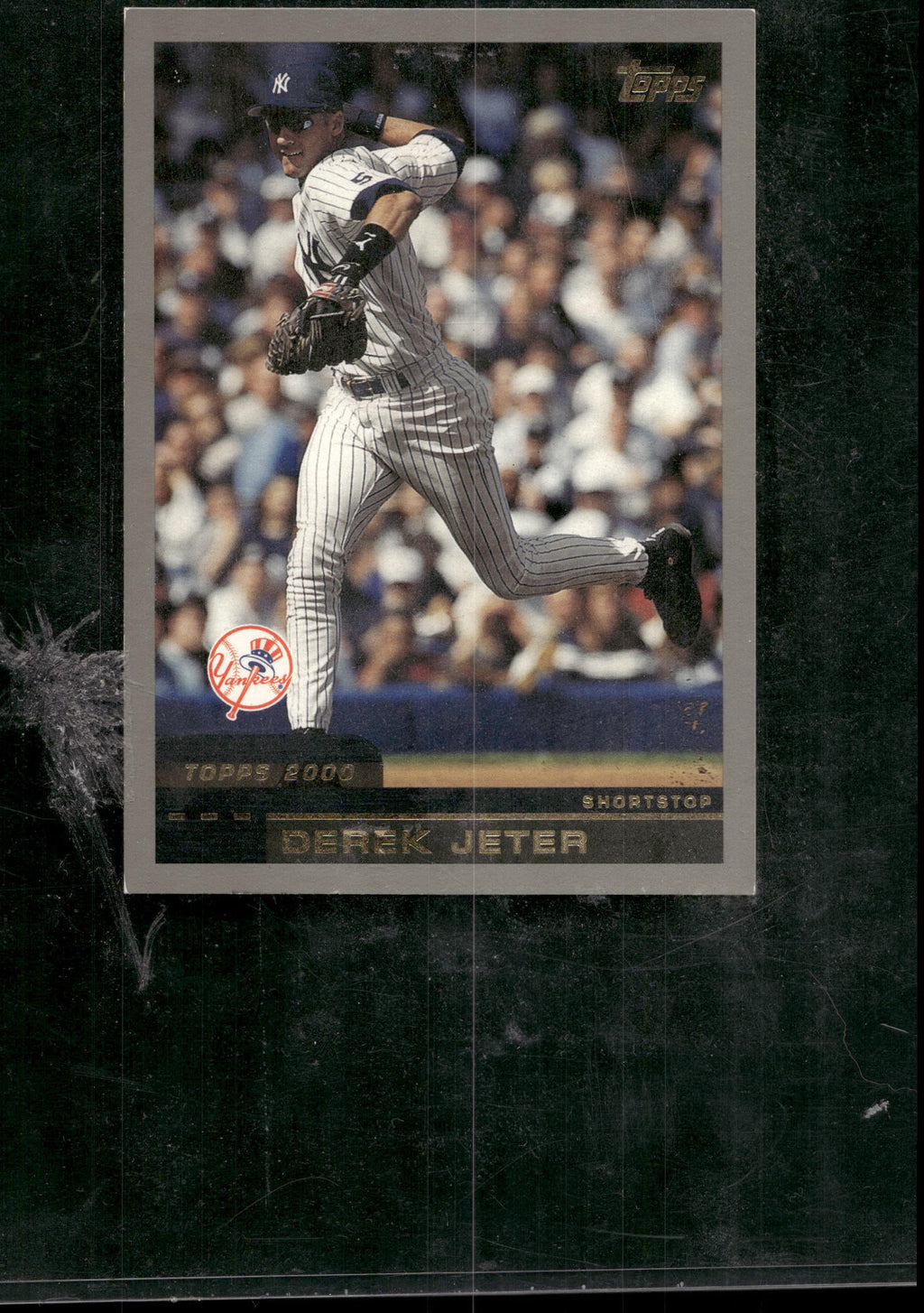 2000 Topps #3 Derek Jeter Oversize Series 1