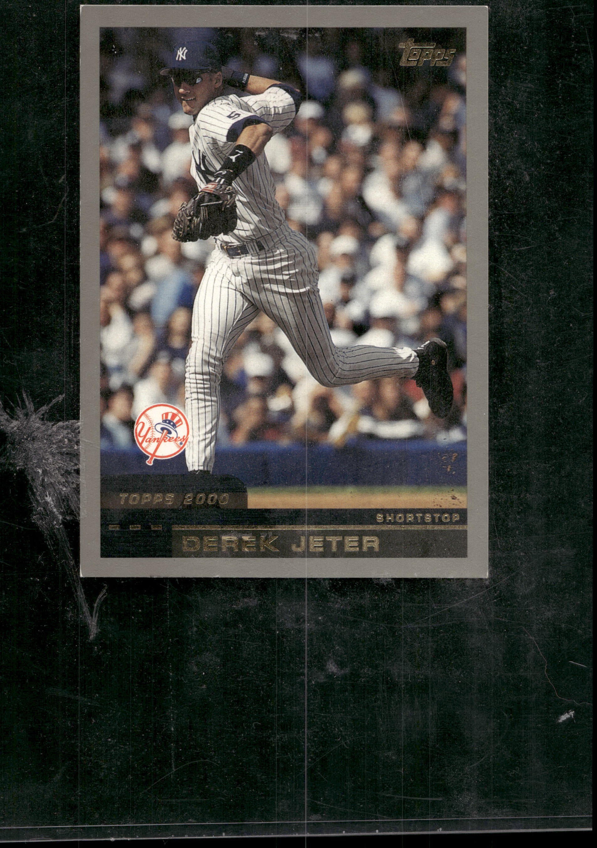 2000 Topps #3 Derek Jeter Oversize Series 1