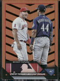 2023 Topps Update #US132 Bright Future (Mike Trout / Julio Rodríguez) Foil
