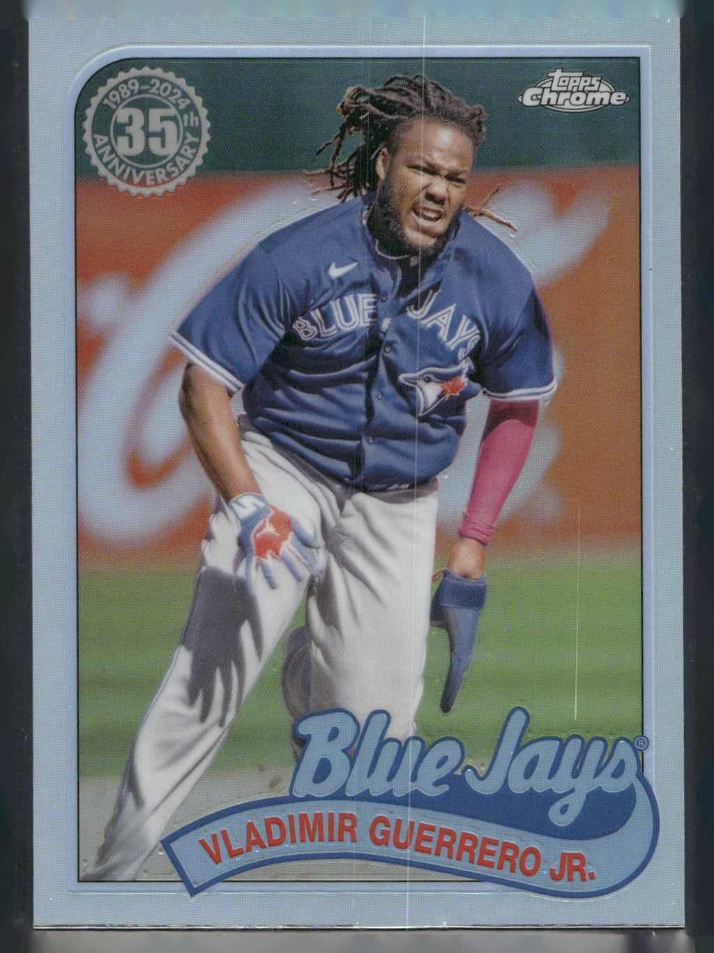 2024 Topps Chrome #89CB-7 Vladimir Guerrero Jr. 1989 Topps Baseball 35th