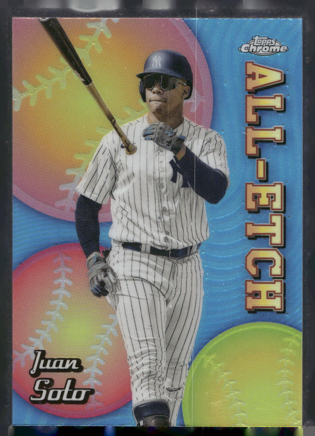 2024 Topps Chrome #CAE-14 Juan Soto Chrome All-Etch