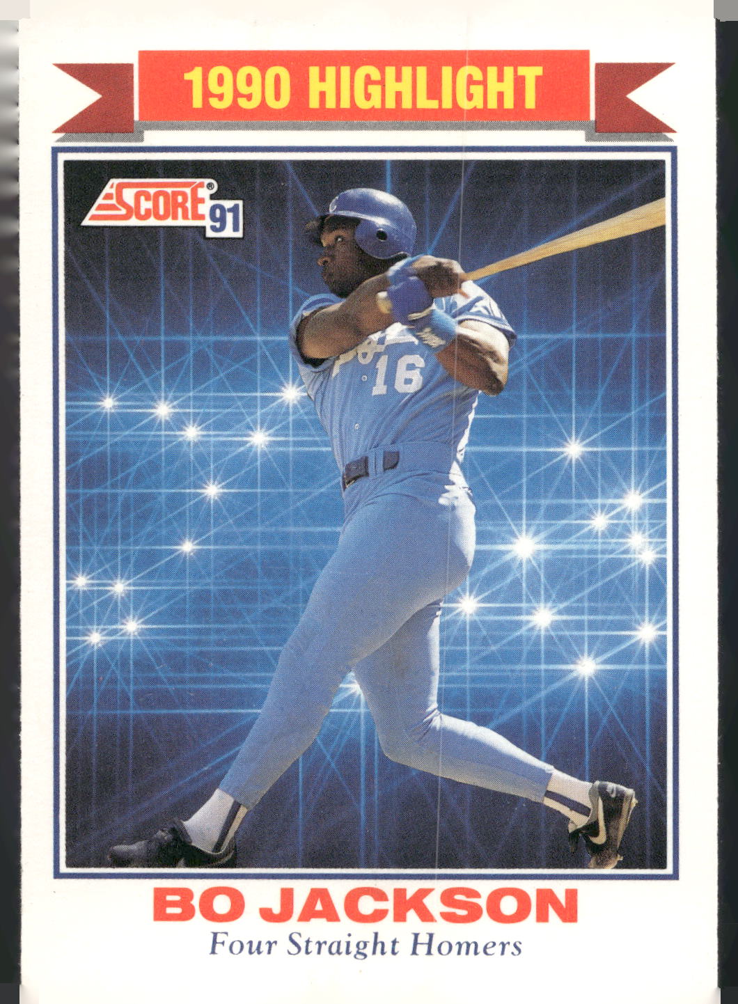 1991 Score #420 Bo Jackson