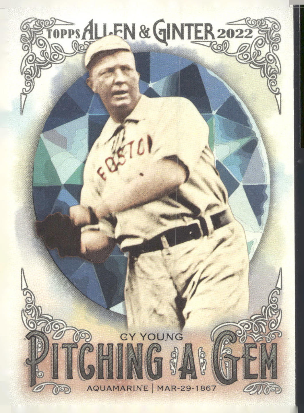 2022 Topps Allen & Ginter #PAG-14 Cy Young Pitching a Gem