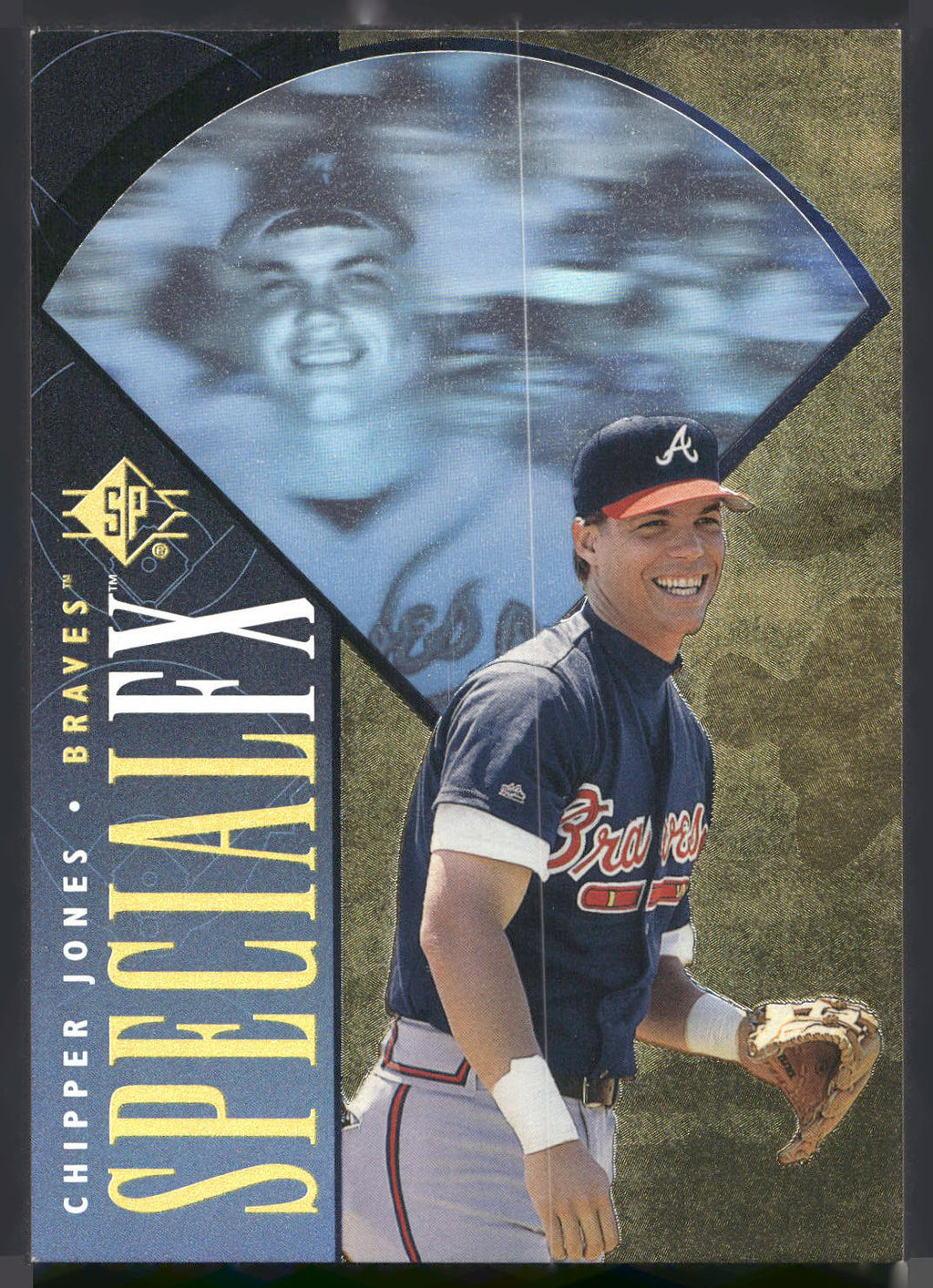 1996 SP #15 Chipper Jones Special FX