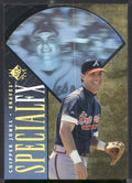 1996 SP #15 Chipper Jones Special FX