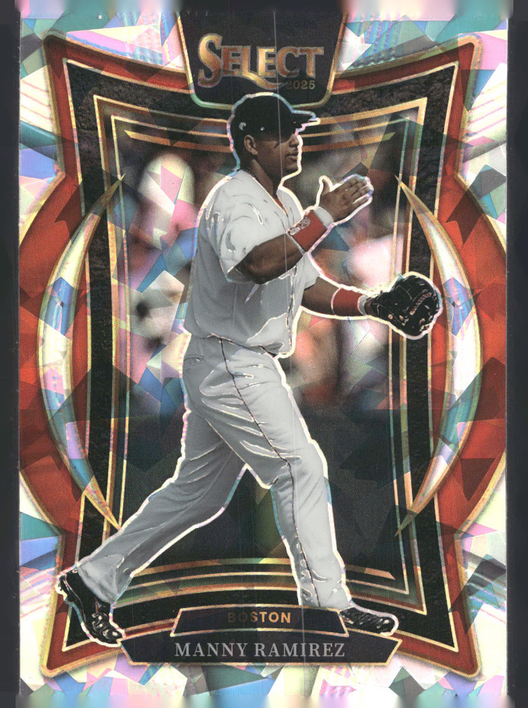 2025 Panini Select #19 Manny Ramirez Silver Prizms