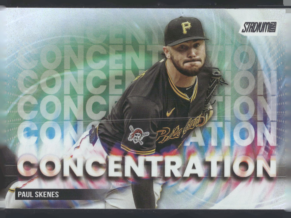 2025 Stadium Club #C-6 Paul Skenes Concentration
