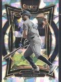 2025 Panini Select #45 Austin Wells Silver Prizms