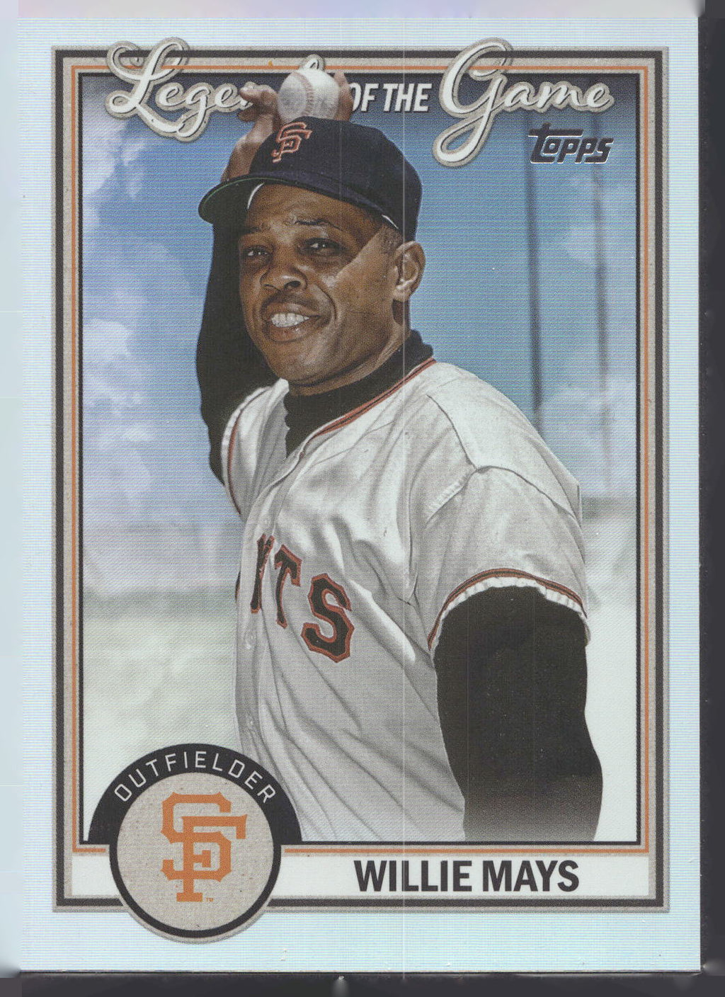 2023 Topps #LG-6 Willie Mays Legends of the Game