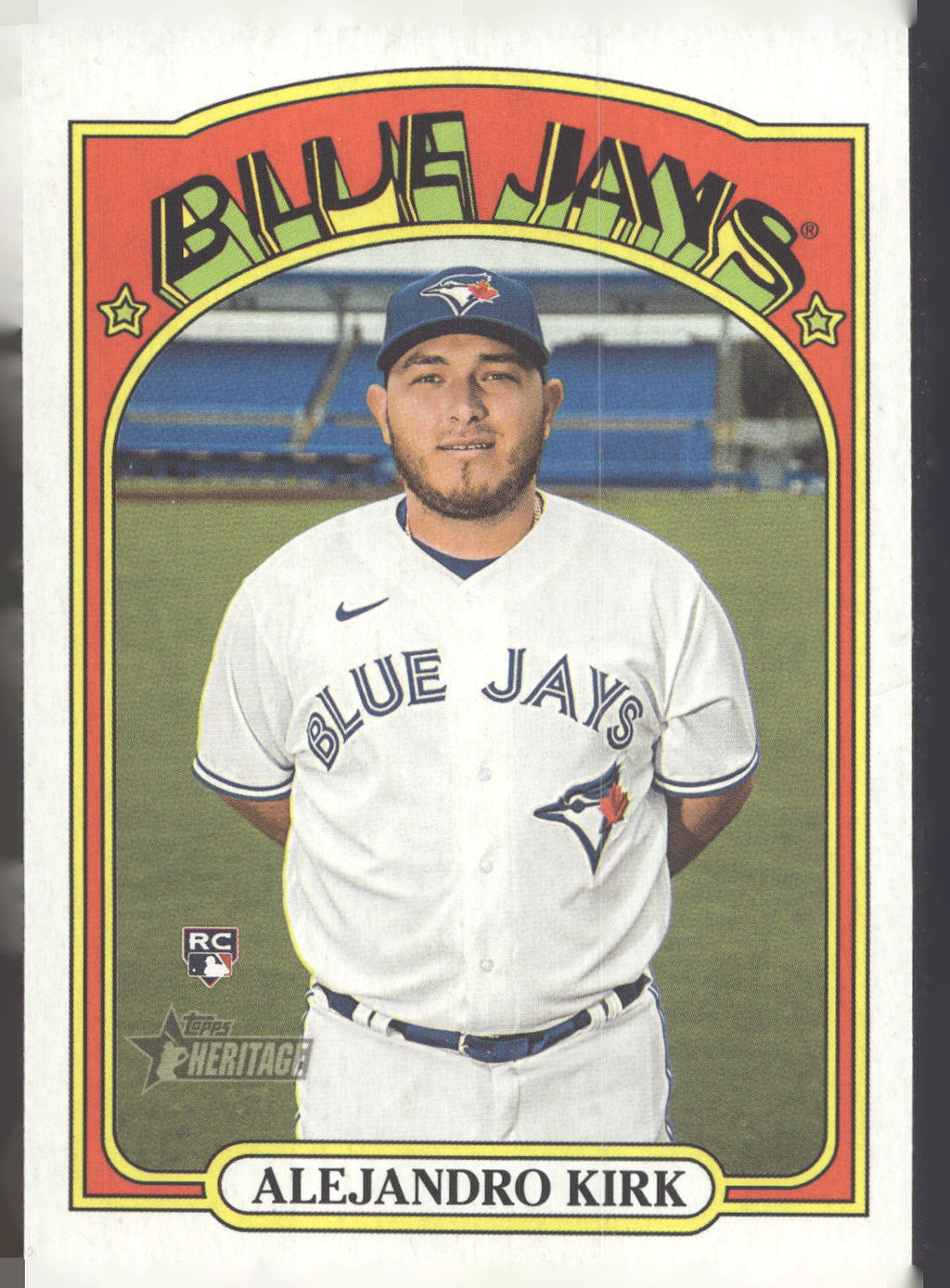 2021 Topps Heritage #544 Alejandro Kirk