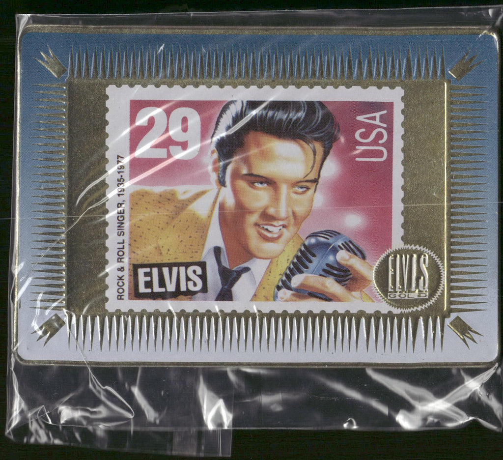 Promo 1993 "Elvis Gold" series by Metallic Images #P1 Elvis Presley