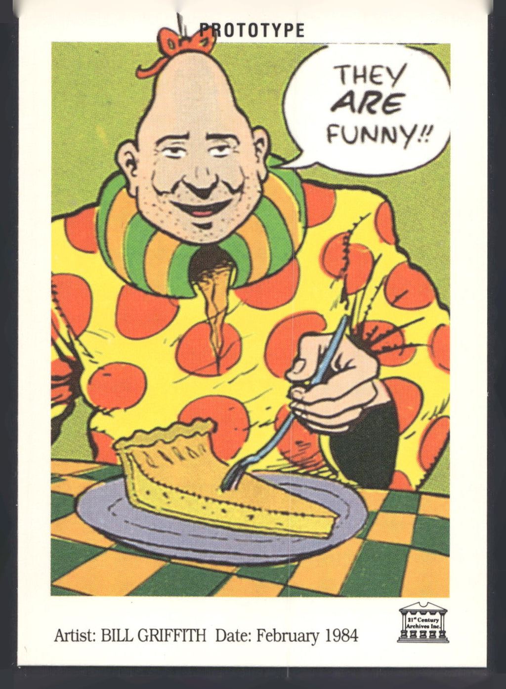 1993 21st Century Archives National Lampoon #SC5 February Prototypes