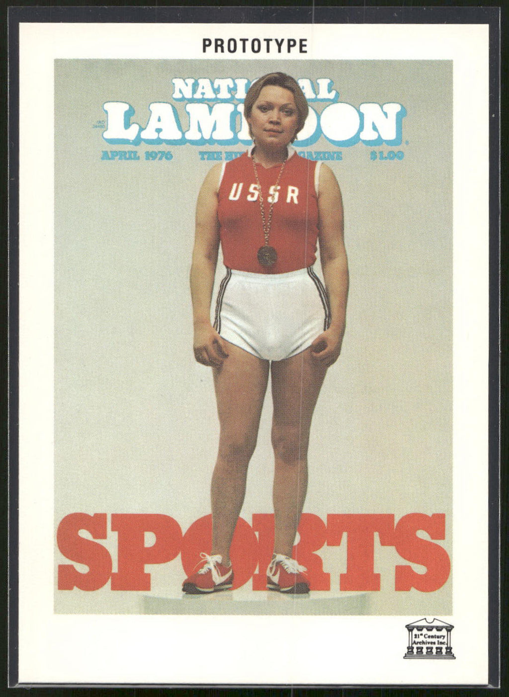 1993 21st Century Archives National Lampoon #SC7 April Prototypes