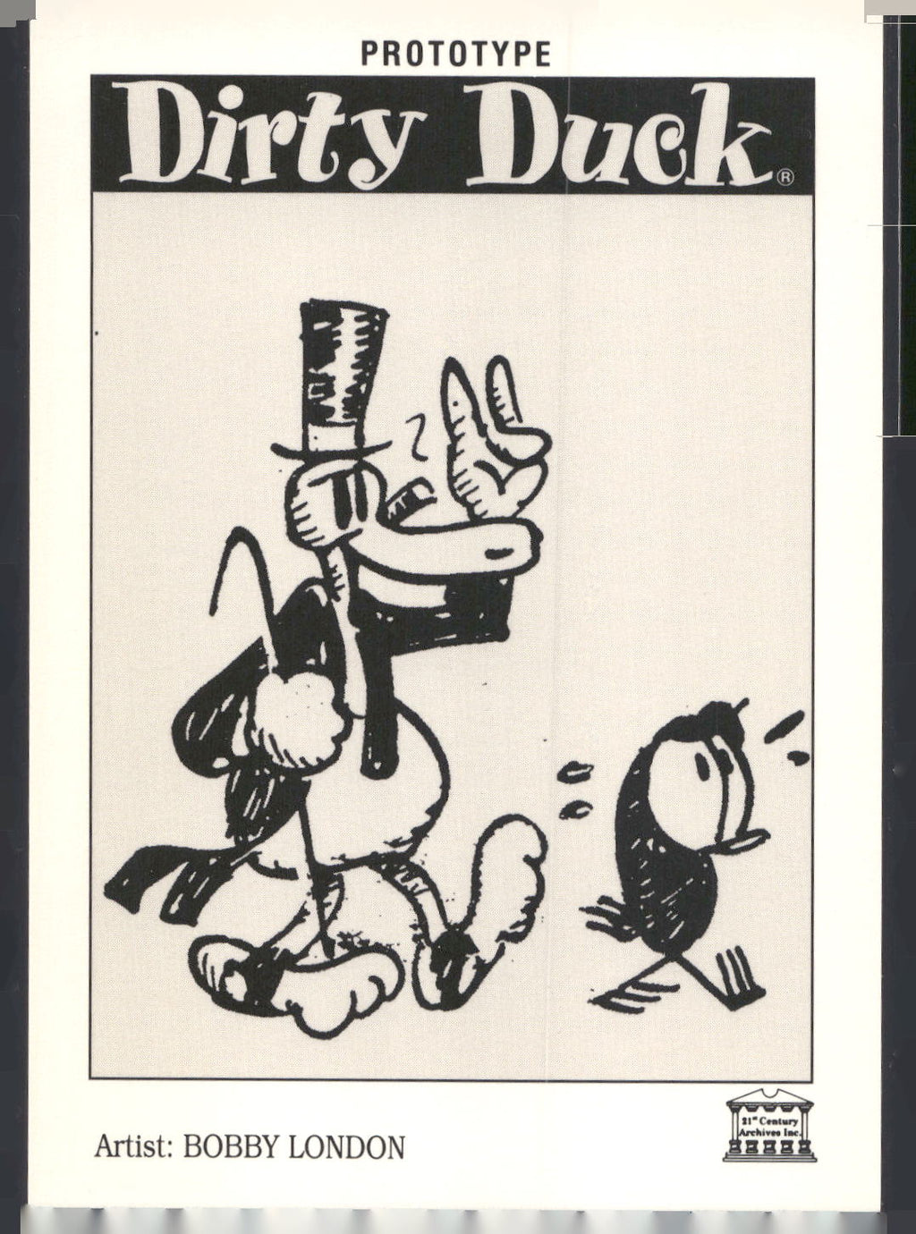 1993 21st Century Archives National Lampoon #SC10 "Dirty Duck" Prototypes