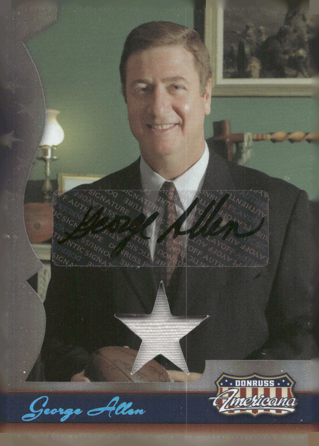 2007 Donruss Americana #83 George Allen Stars Signature Material