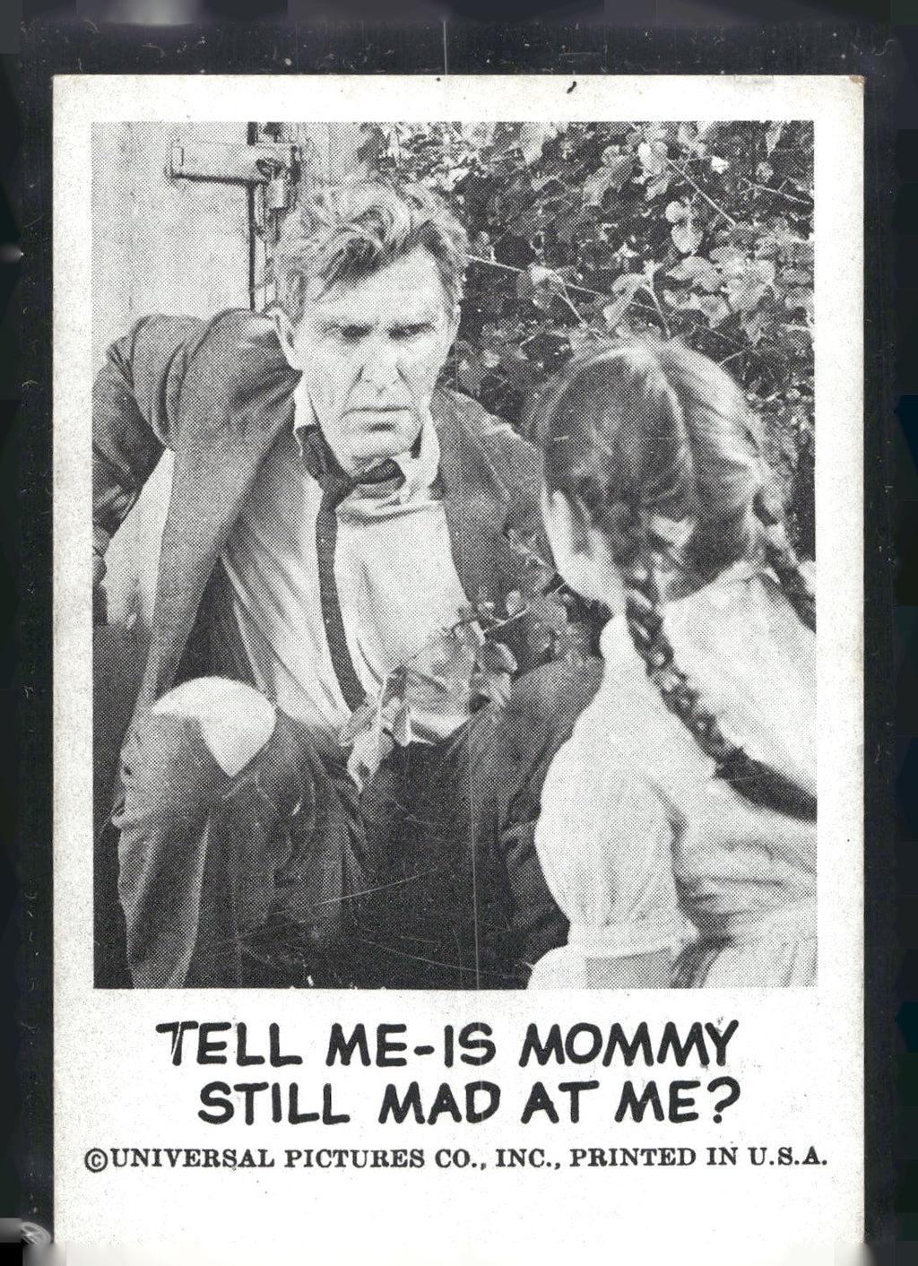 1961 Leaf Spook Stories #128 Tell me - Is Mommy still mad at me?
