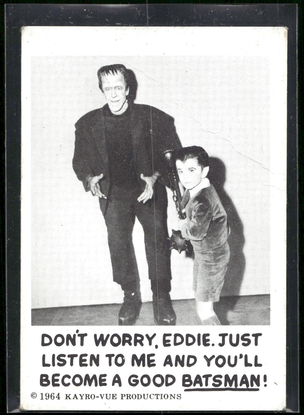 1964 Leaf Munsters #9 Don't worry, Eddie...