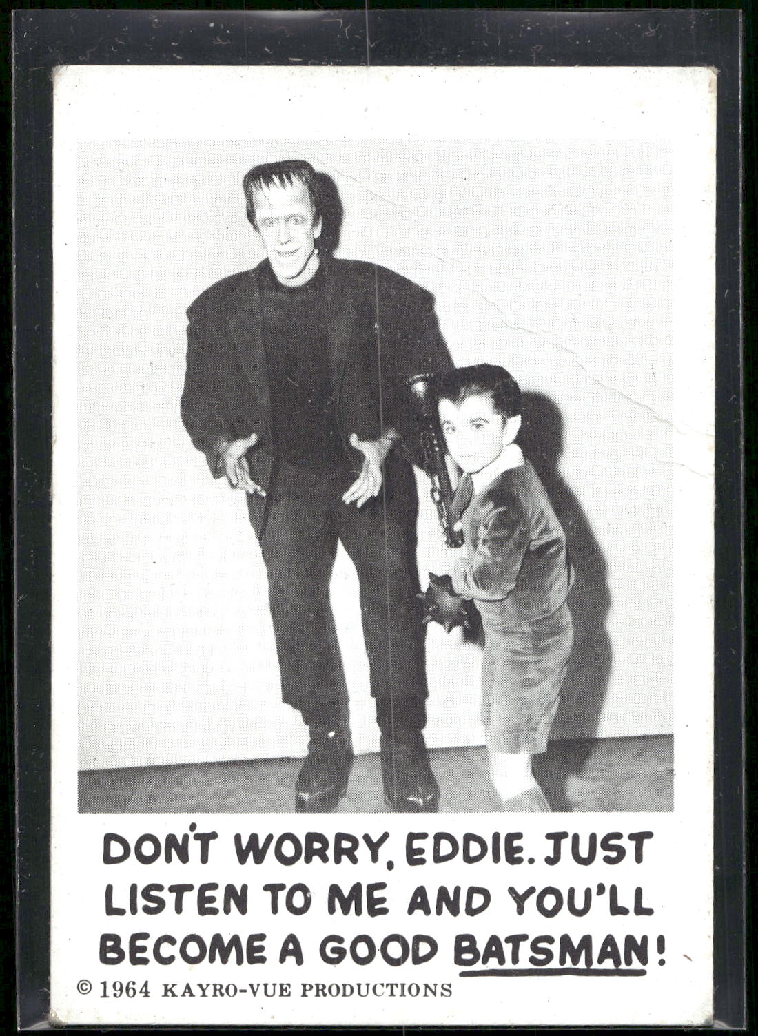 1964 Leaf Munsters #9 Don't worry, Eddie...