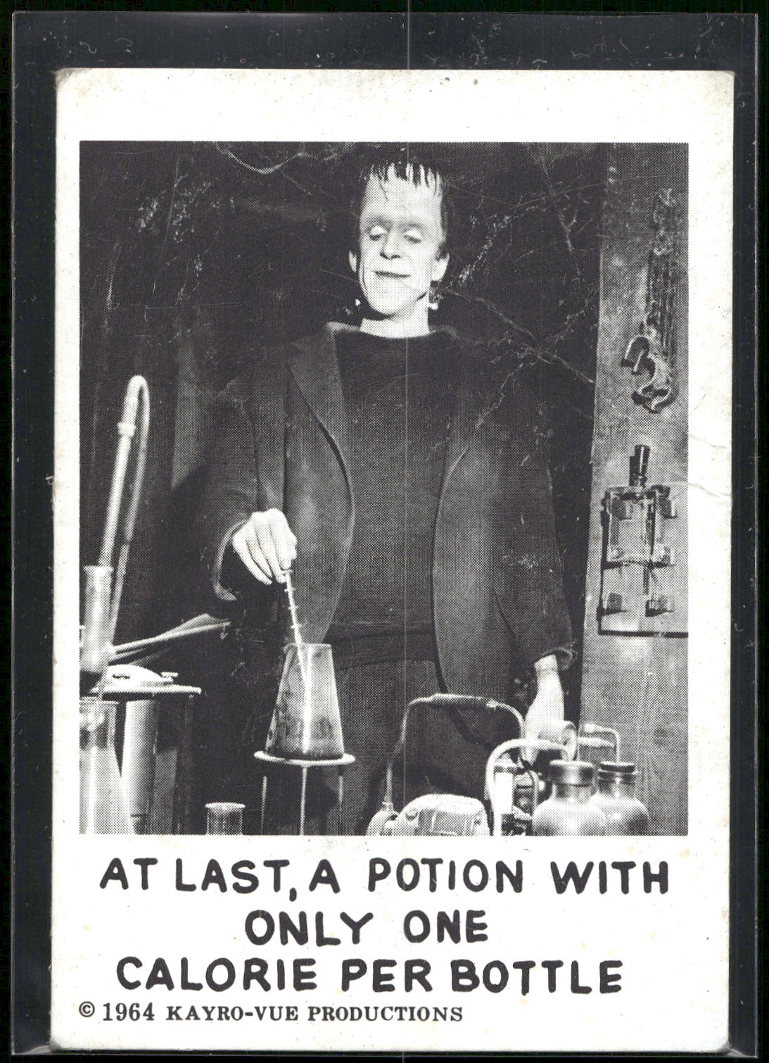 1964 Leaf Munsters #34 At last, a potion...