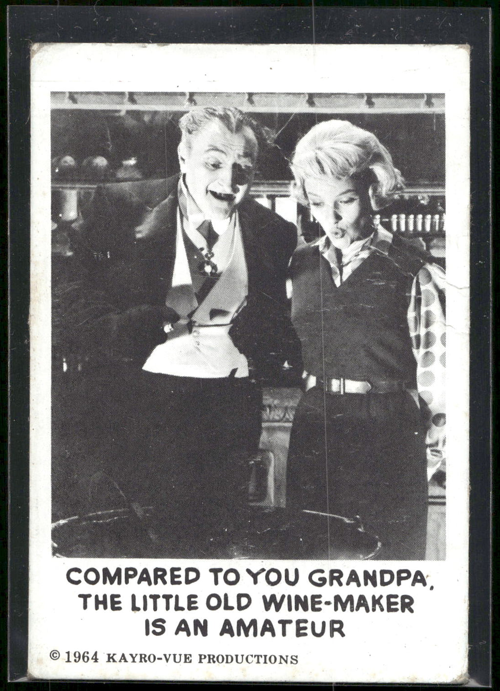 1964 Leaf Munsters #42 Compared to you Grandpa...