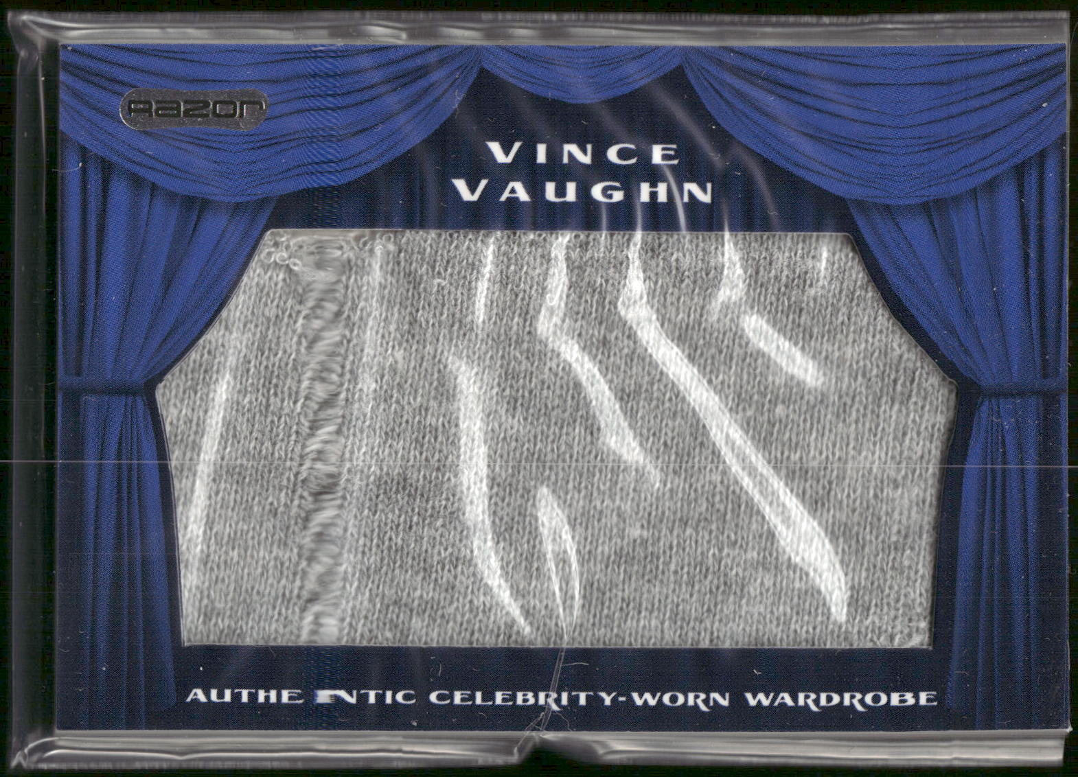 2010 Razor Pop Century #SW-50 Vince Vaughn Celebrity-Worn Wardrobe