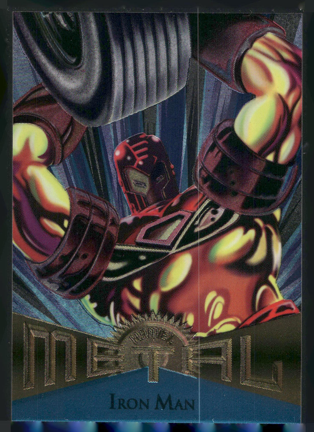 1995 Metal Marvel #23 Iron Man