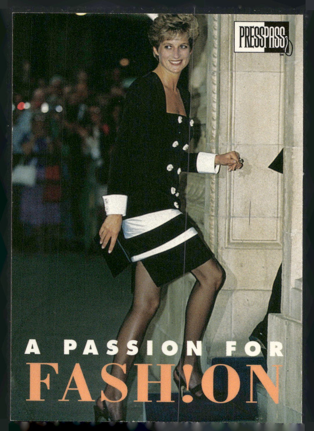 1993 Press Pass The Royal Family #75 Fun dressing up and still look chic