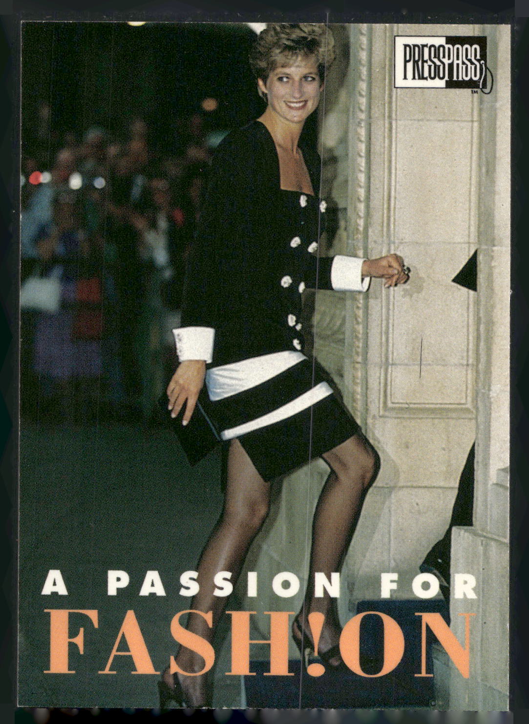 1993 Press Pass The Royal Family #75 Fun dressing up and still look chic