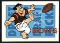 1993 Cardz The Flintstones NFL #5 Cleveland - Draft Picks