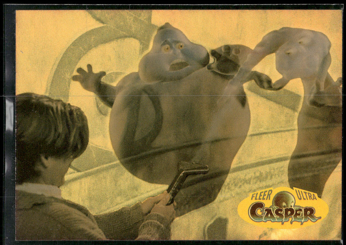 1995 Ultra Casper #3 Cleaning Up Their Act Prismatic Foil
