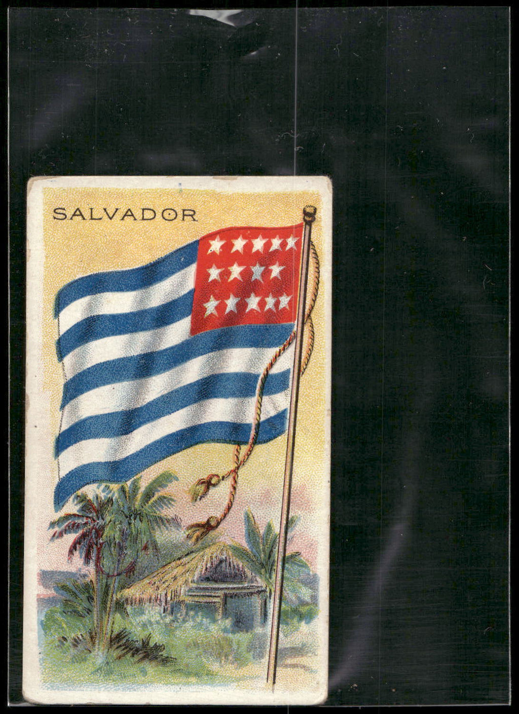 1909-11 Flags of All Nations (T59) #NNO Salvador