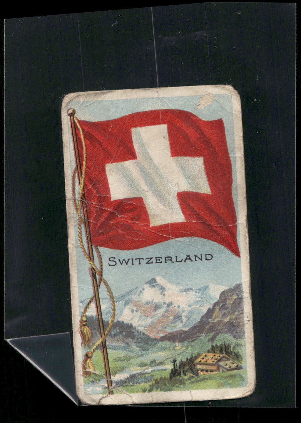 1910-11 Flags of All Nations (T59) #NNO Switzerland