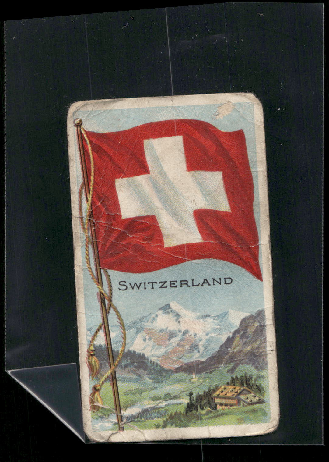 1910-11 Flags of All Nations (T59) #NNO Switzerland