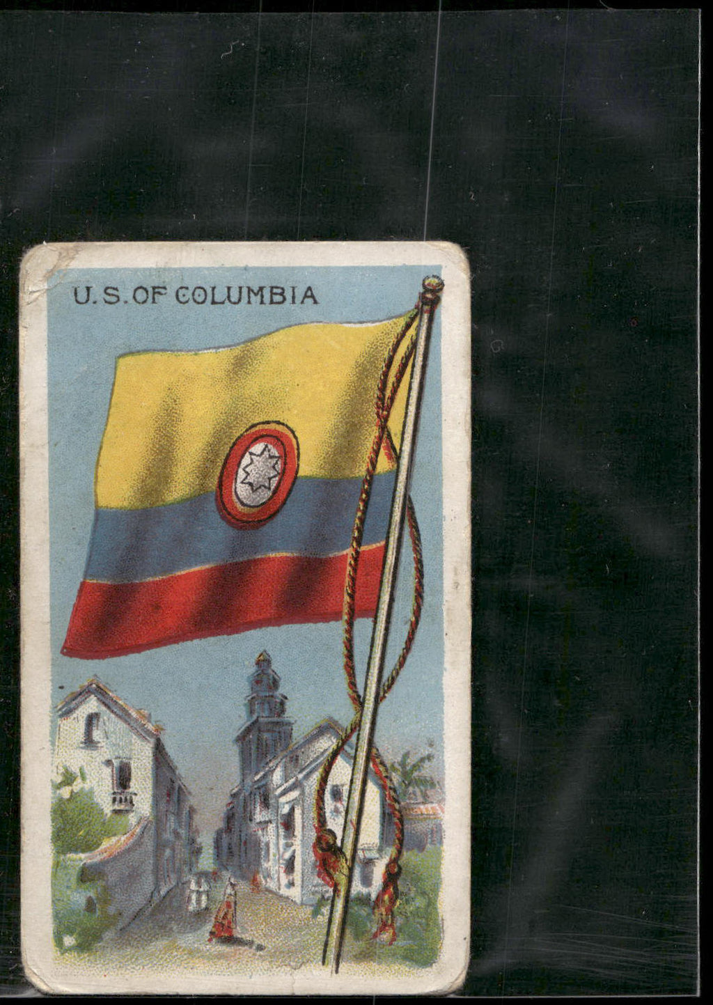 1910-11 Flags of All Nations (T59) #NNO Colombia