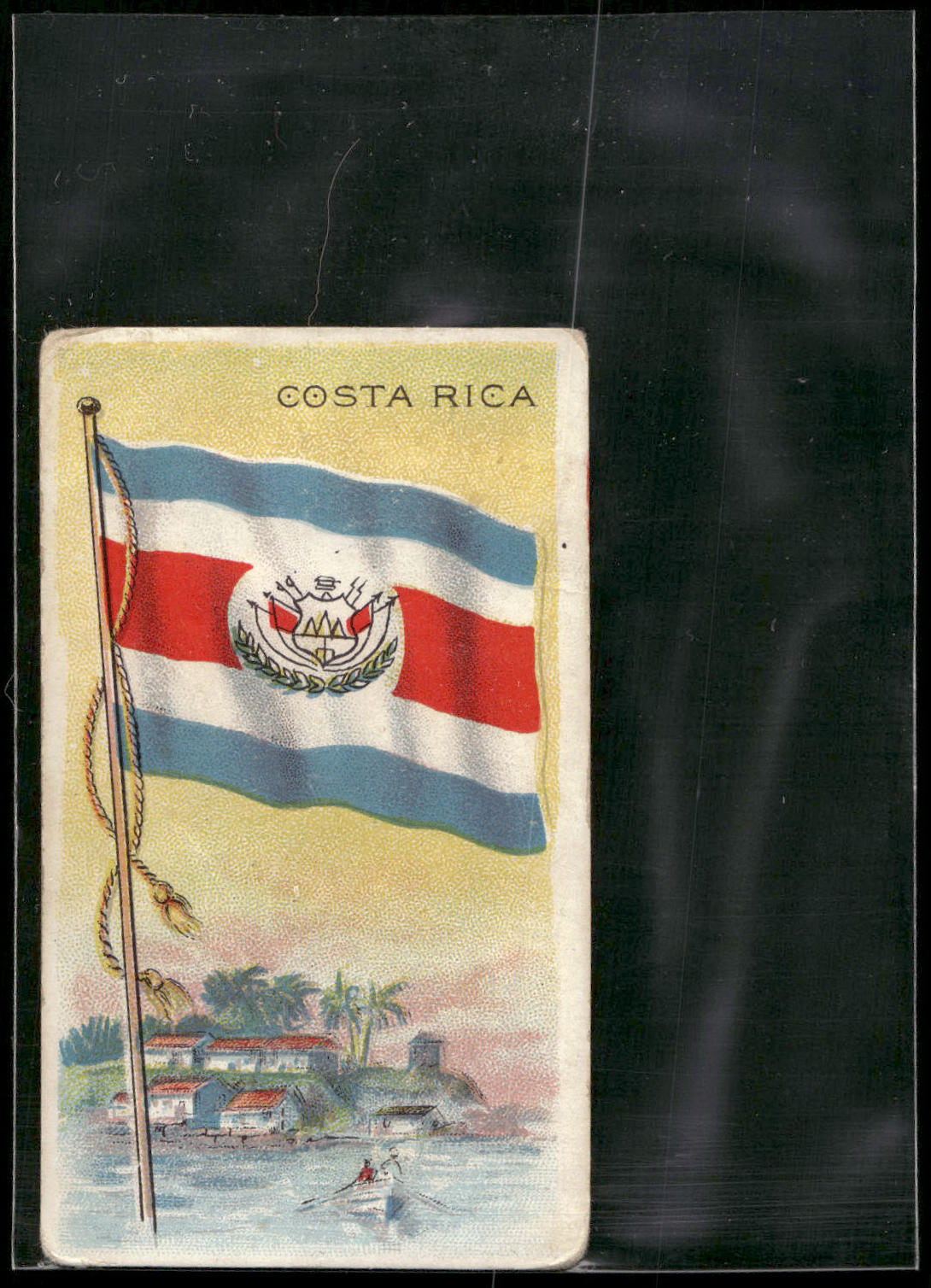1910-11 Flags of All Nations (T59) #NNO Costa Rica