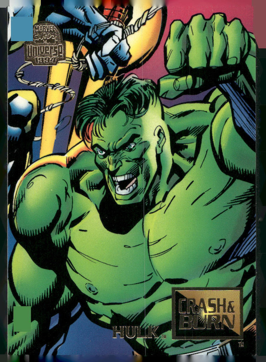 1994 Fleer Marvel Universe #78 Hulk