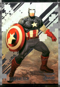 2022 Fleer Ultra Marvel Avengers #11 Captain America