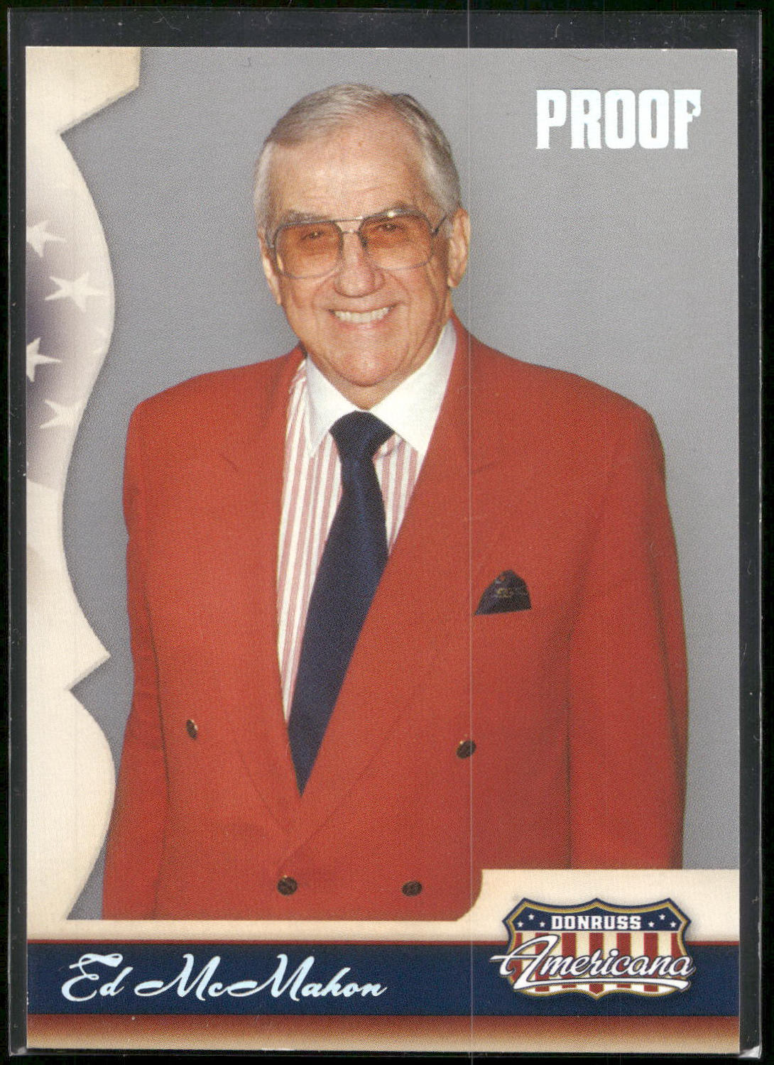 2007 Donruss Americana - Silver Proofs #93 Ed McMahon